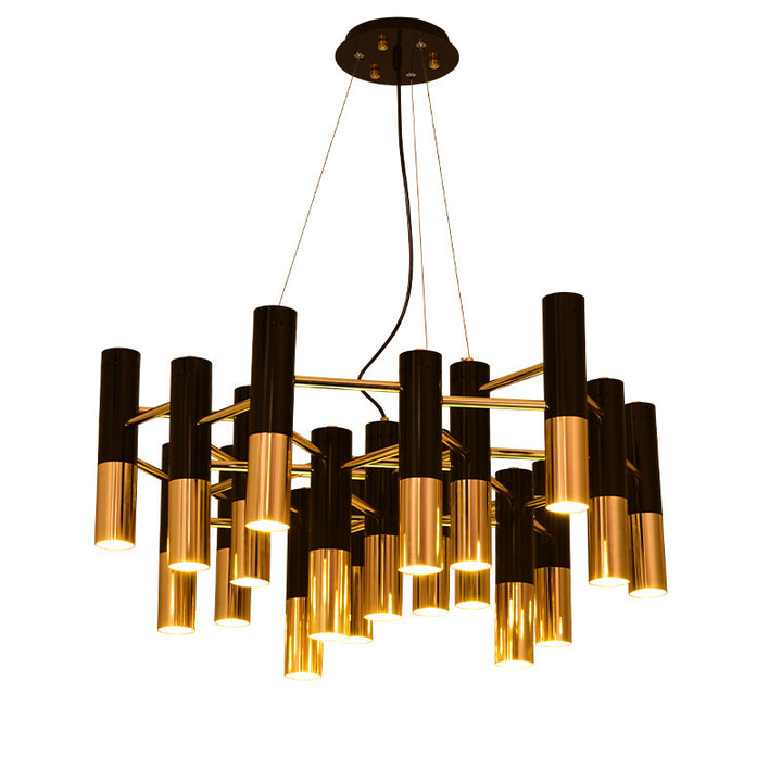 Luxuriöser geometrischer Pendelleuchter