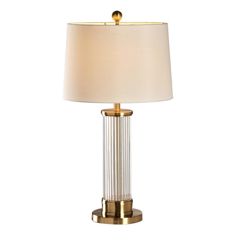 Elegante Kristall Tischlampe
