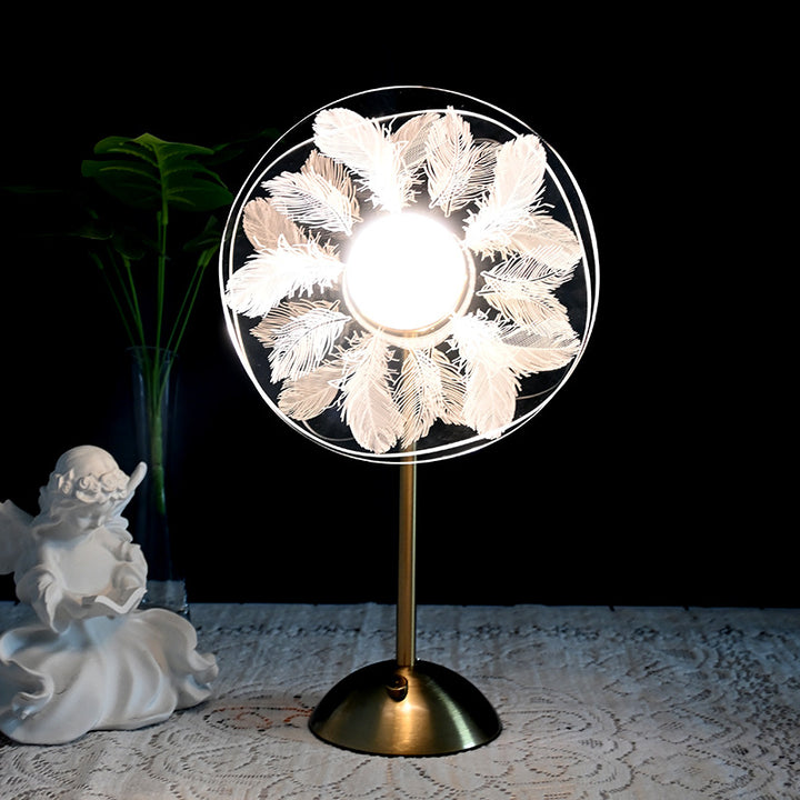 Dekorative Tischlampe