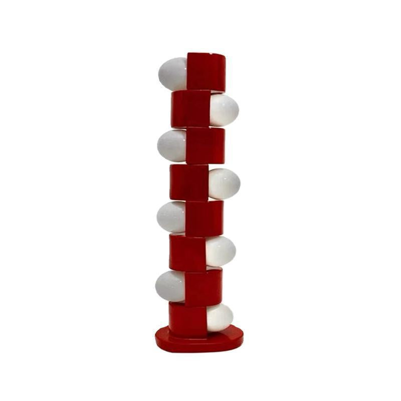 Skulpturale Turm Stehlampe mit modernem Design