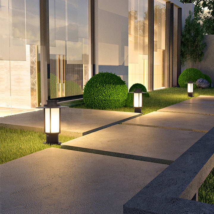Elegante Outdoor Solar Tischlaterne