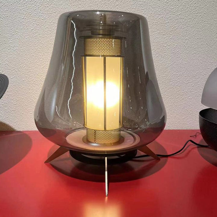 Aromatische Glas Tischlampe