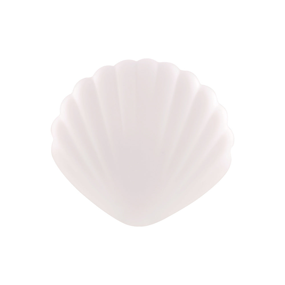 Muschelförmige kompakte Außen-LED-Wandlampe