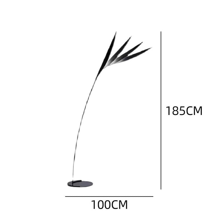Künstlerische Stehlampe mit stilvollem Design