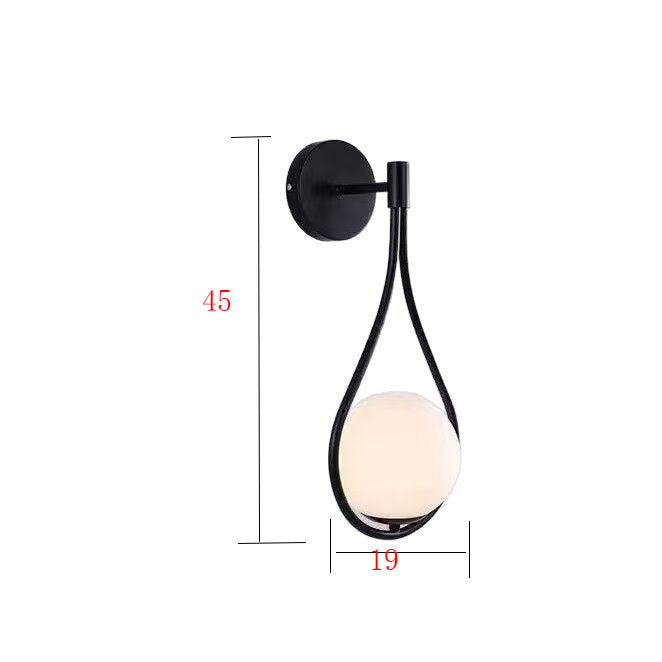 Modern Elegante Orb Wandlampe