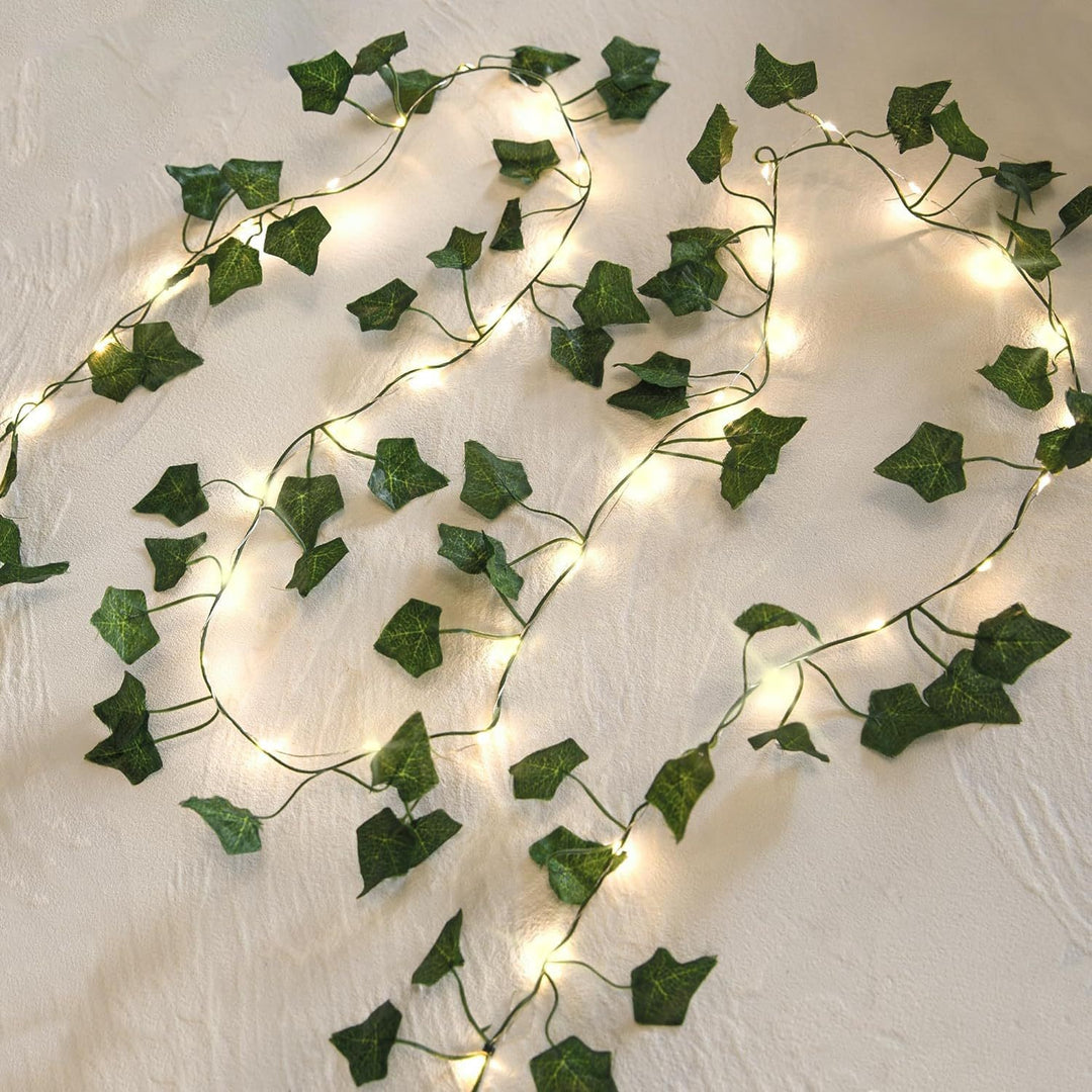Künstliche Efeu-LED-Vorhanglichter