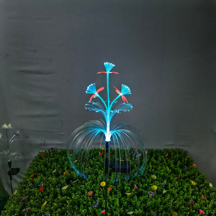Dekorativer LED-Blumen-Gartenstecker