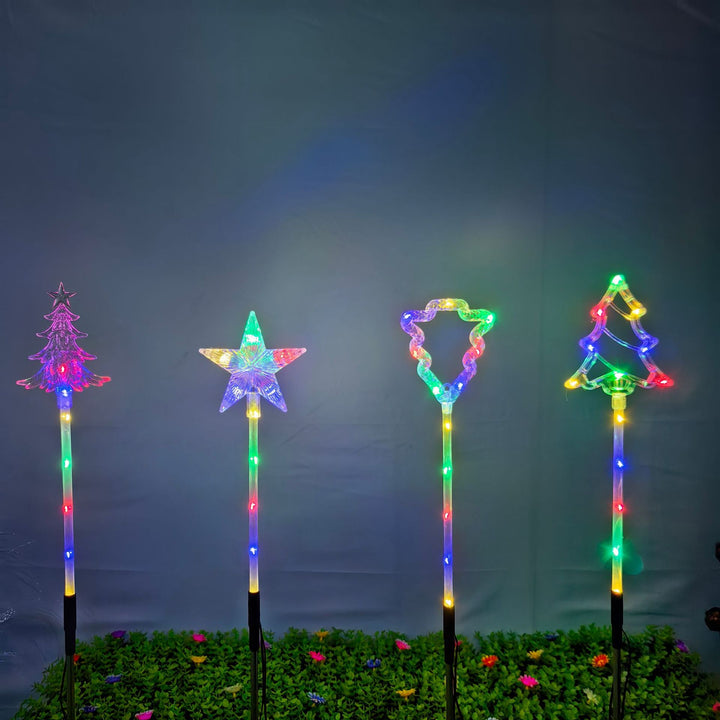 Dekorative Gartensteckerlichter
