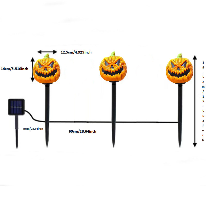 Dekorative Halloween Kürbislampe