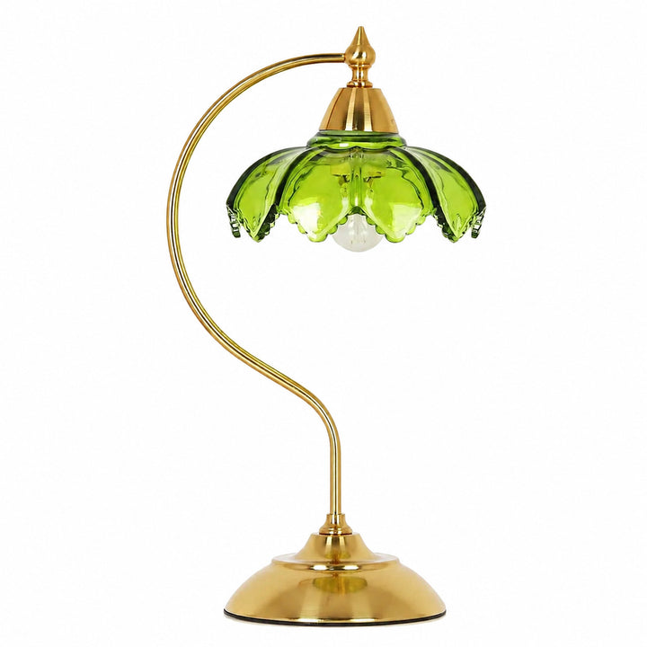 Künstlerische florale Tischlampe