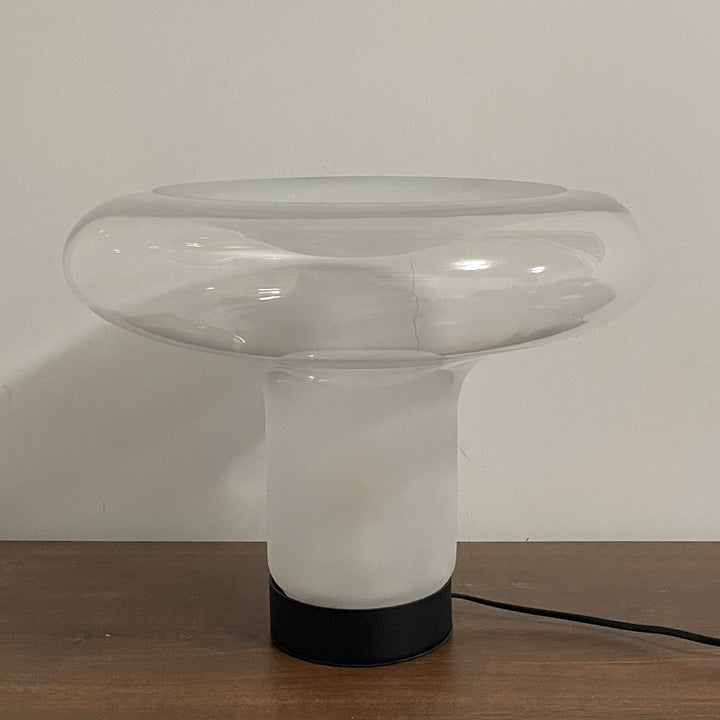 Moderne Skulpturale Glas Tischlampe