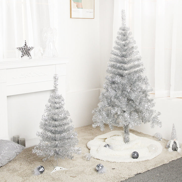 Dekorative Silber Weihnachtsbaum