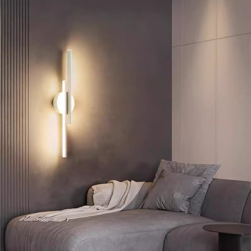 Moderne LED Wandleuchtenarmatur