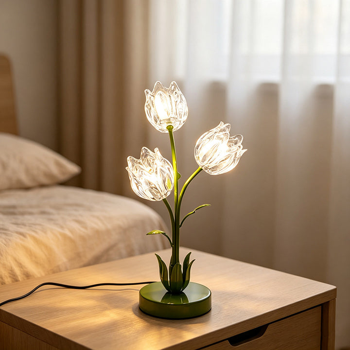Florale Dessert Tischlampe