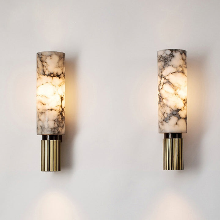 Luxuriöse Marmor Wandleuchte
