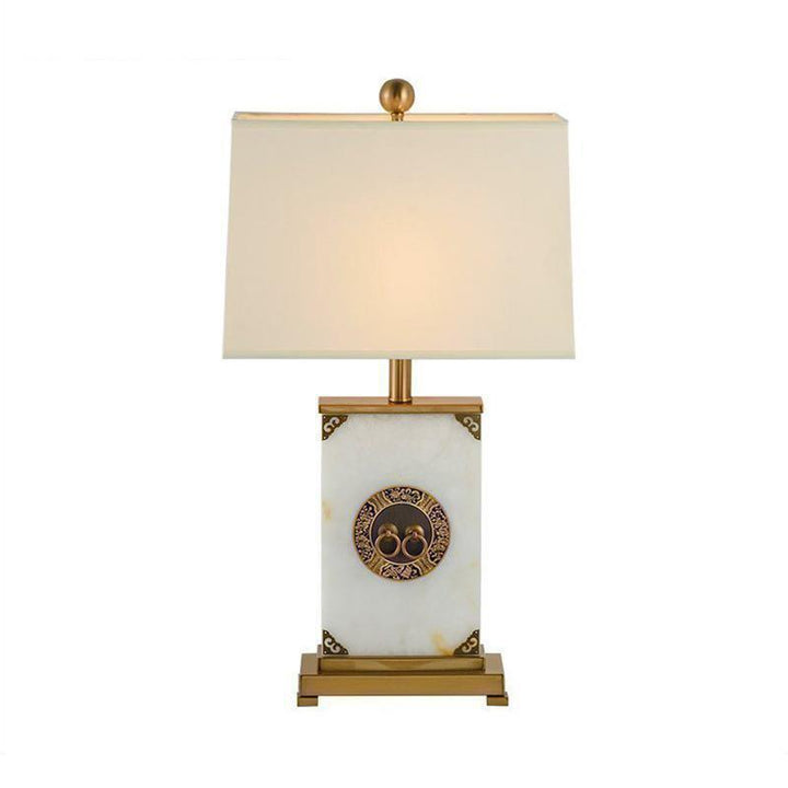 Luxuriöse Marmorbasis Tischlampe