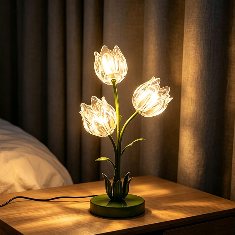 Florale Dessert Tischlampe
