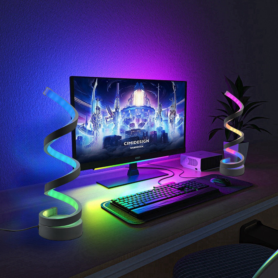 Spiral LED Akzentlampe
