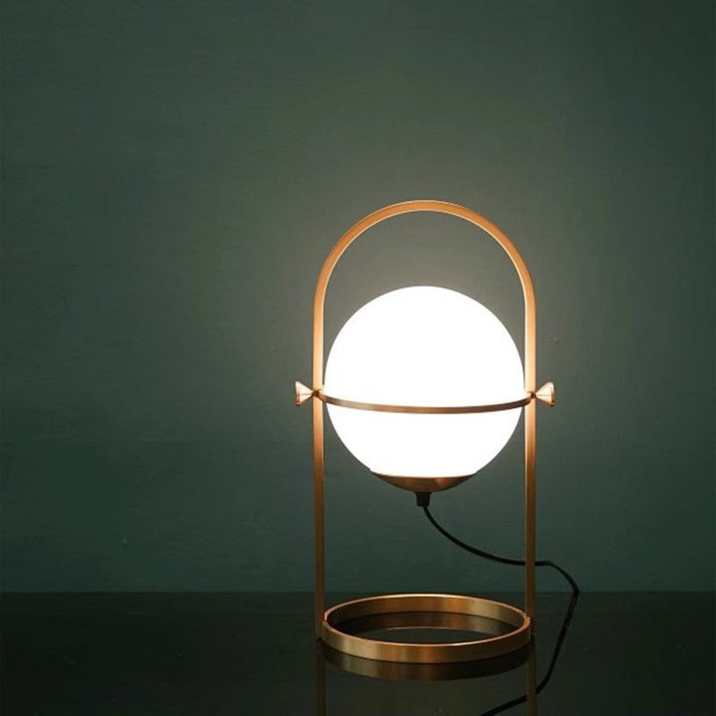Geometrische Kugel Tischlampe