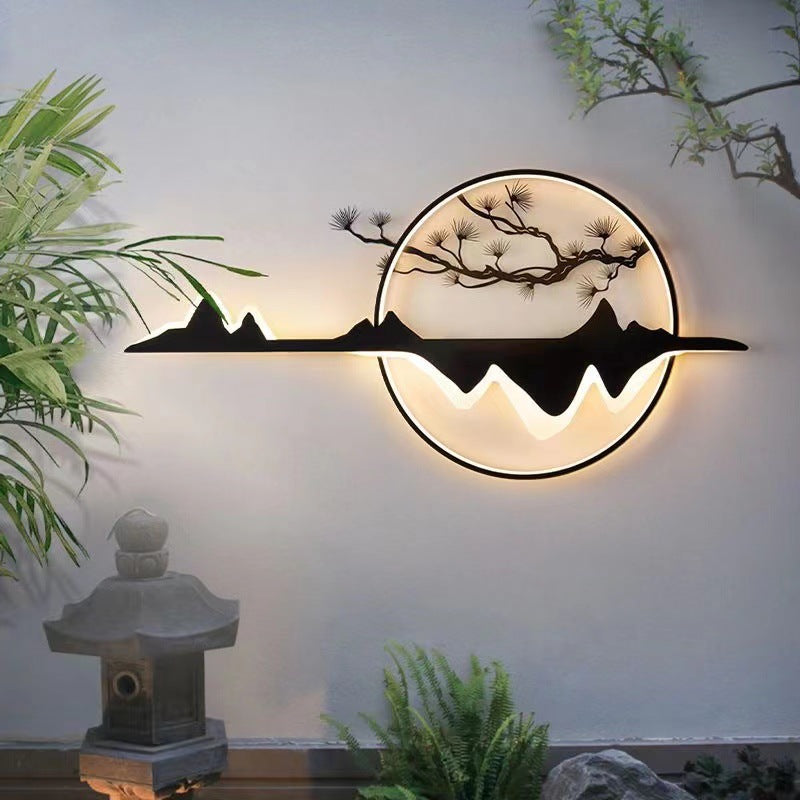 Zeitgenössische Künstlerische Wandlampe