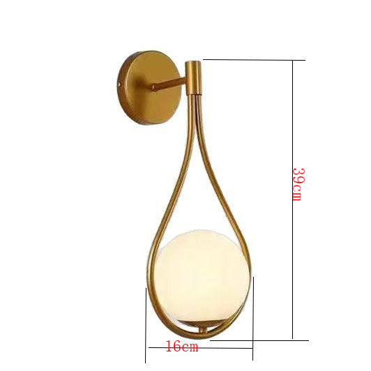 Modern Elegante Orb Wandlampe