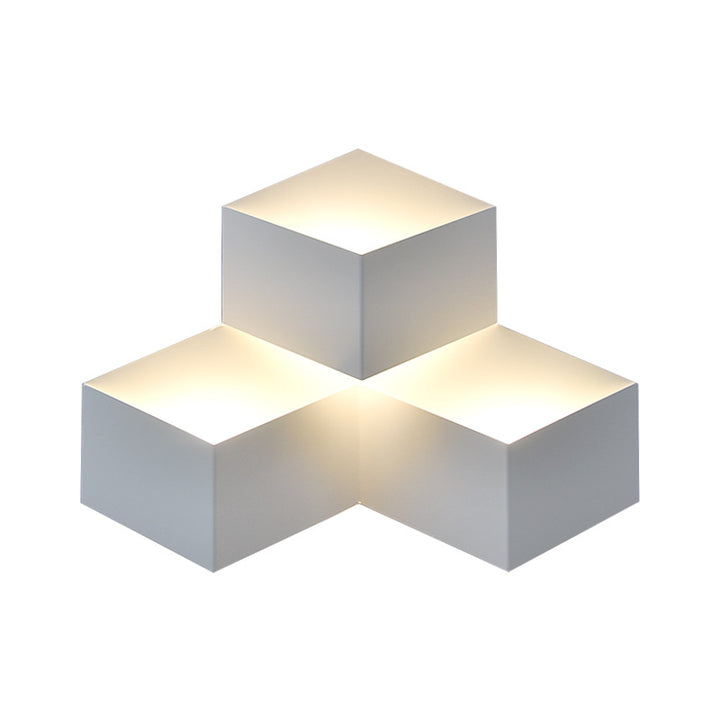 Geometrische Wandleuchte