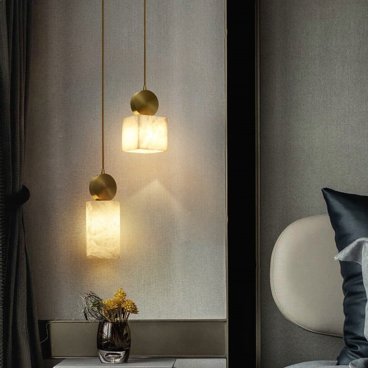 Moderne Marmor Pendelleuchte