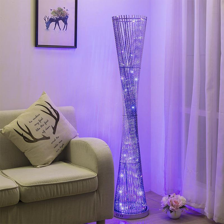 Moderne Woven Floor Lamp