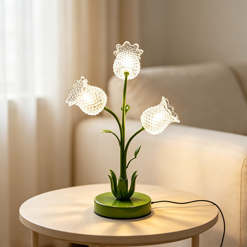 Florale Dessert Tischlampe