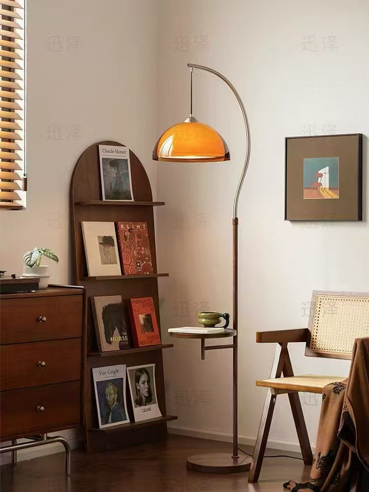 Moderne Bogen-Stehlampe mit verstellbarem Schirm