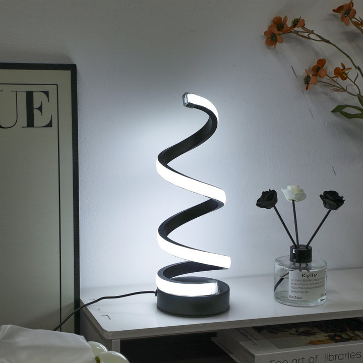 Spiral Tischlampe