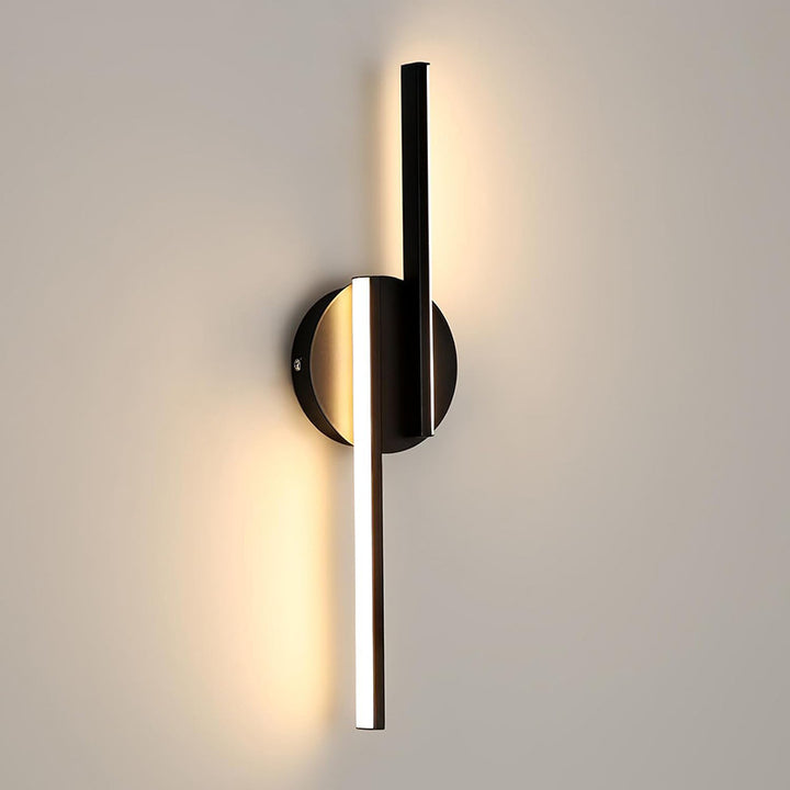 Moderne LED Wandleuchtenarmatur