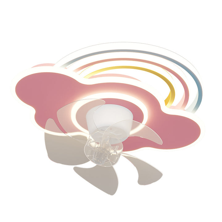 Regenbogen Wolke Deckenventilator Licht