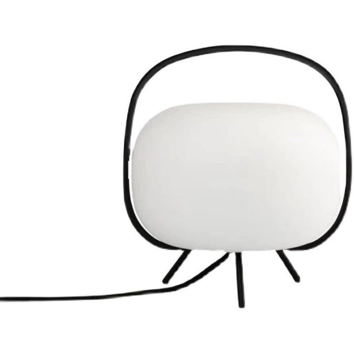 Moderne Minimalistische Tischlampe mit elegantem geschwungenem Design