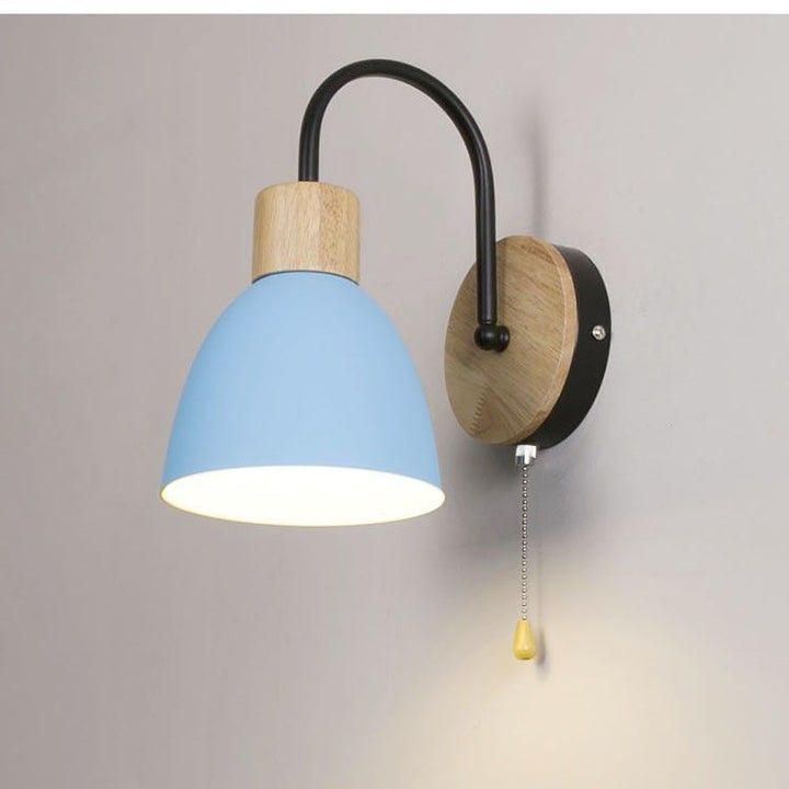 Moderne Holz Wandlampe