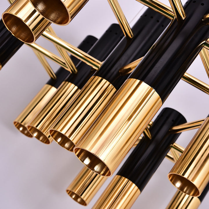Luxuriöser geometrischer Pendelleuchter