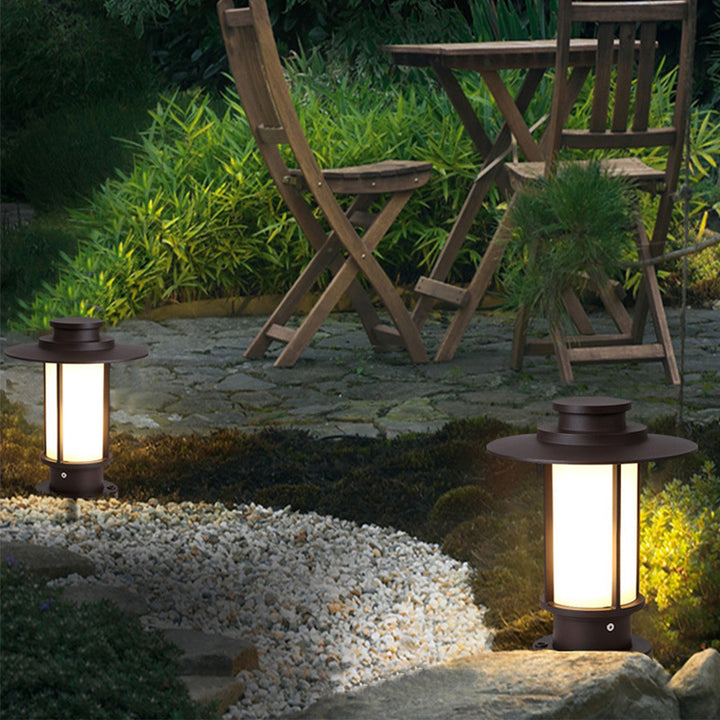 Elegante Outdoor Solar Tischlaterne