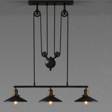 Vintage Industrielle Pendelleuchte
