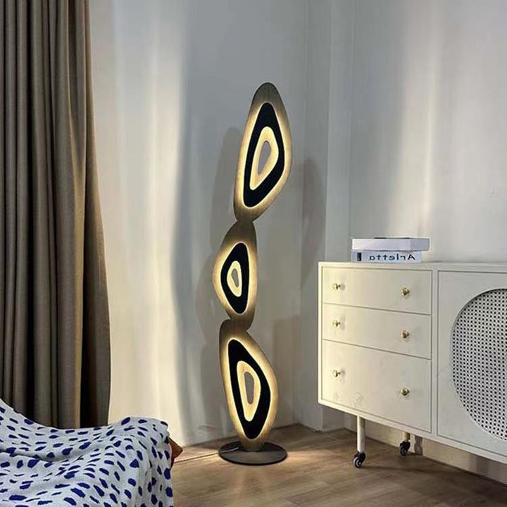 Künstlerische Skulpturale Stehlampe