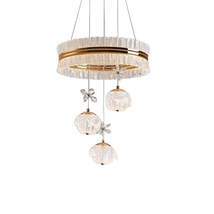 Moderne Boho Kristall Pendelleuchte