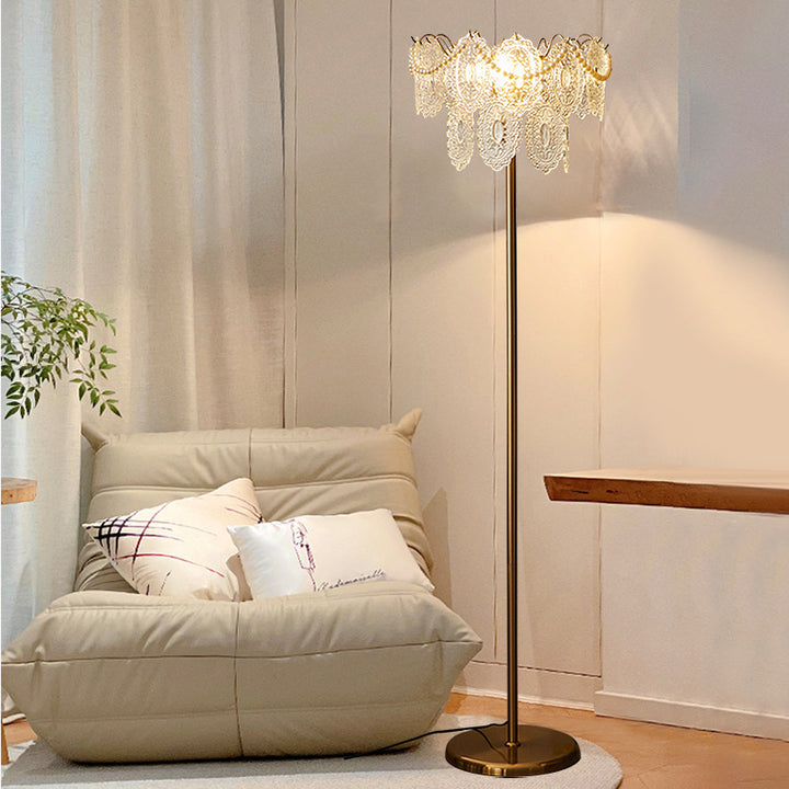 Dekorative Kristall Tischlampe