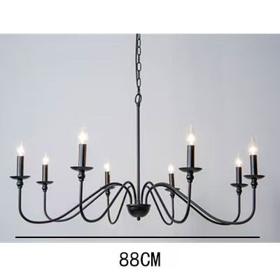 Moderner industrieller Mehrarmiger minimalistischer Kerzenständer Kronleuchter Pendelleuchte