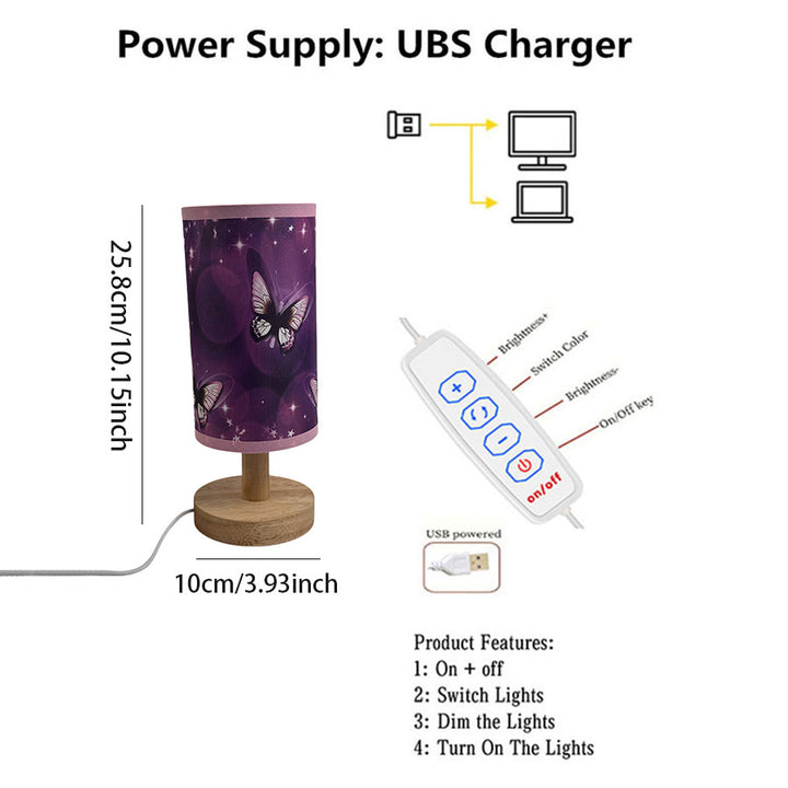 USB-betriebene Tischlampe