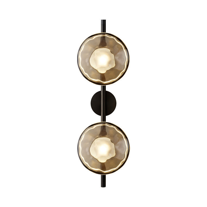 Moderne Dual-Dome Wandleuchte