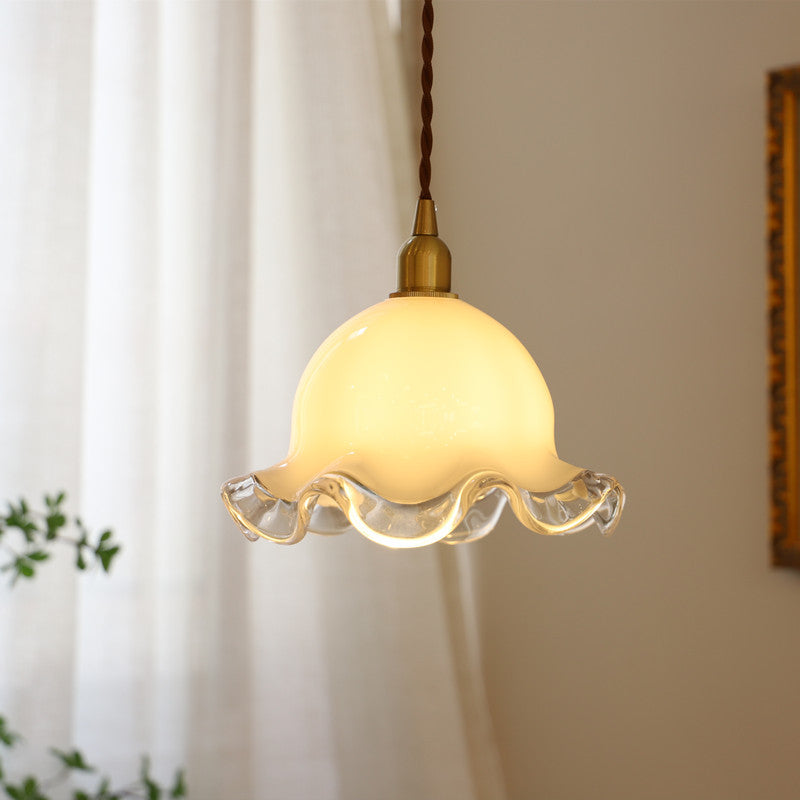 Elegante drei-Lampen-Pendelleuchte