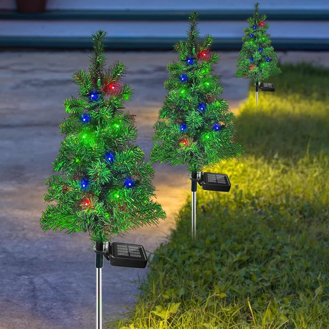 Dekorativer Weihnachtsbaum mit LED-Lichtern