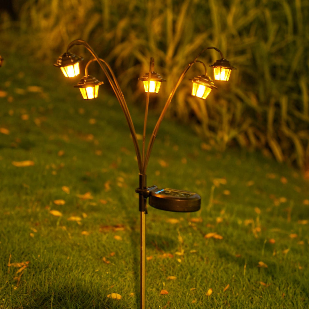 Solarbetriebene Außenlaternenlichter