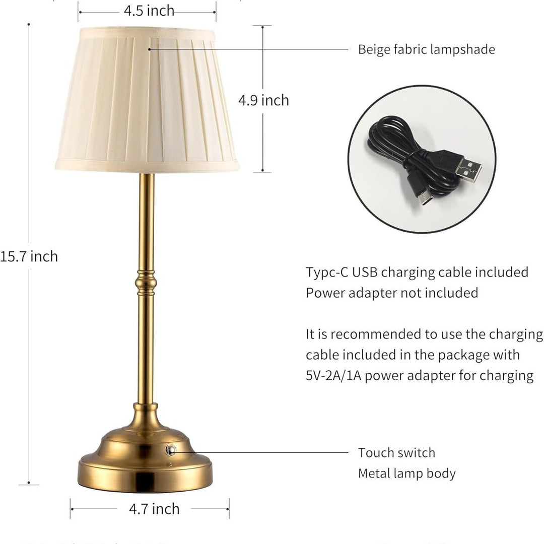 Dekorative Tischlampe