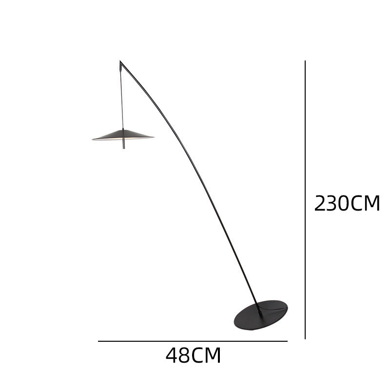 Bogen Fußlampe mit elegantem Design