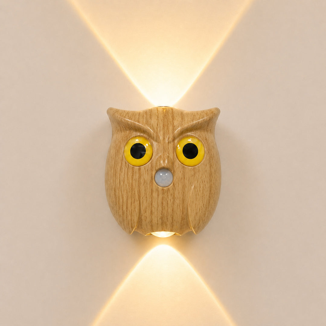 Dekorative Eulen-Nachtlampe